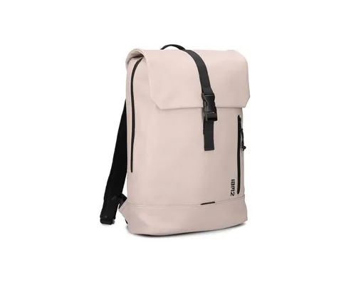 Zwei CARGO Rucksack CAR150 sand - Wasserfester Rucksack aus umweltfreundlichem HYDROFLEX Material, ideal für Laptops bis 43x28x16 cm, mit praktischen Fächern und bequemen, atmungsaktiven Schulterriemen.