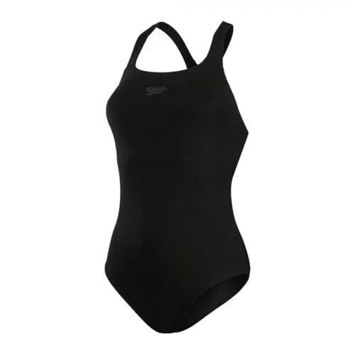 Speedo Badeanzug Womens Endurance+ Kickback - Sportlicher Badeanzug für Frauen, aus 100% Polyester, schnelltrocknend und chlorbeständig – ideal für regelmäßiges Schwimmen.