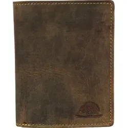Greenburry Geldbörse Vintage 1701-25 aus Echt Leder - Herren-Geldbörse im Used-Look aus hochwertigem Rindsleder mit 7 Kreditkartenfächern und herausnehmbarem Ausweisetui - ideal für stilbewusste Männer.
