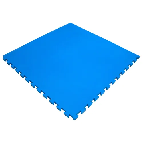 Vario-Top Gymnastikmatte - Rutschfeste Fitnessmatte für Karate und Kickboxen - Sportmatten für Unisex Erwachsene, rutschfest und ideal für verschiedene Sportarten, Maße: 100x100x2,5 cm, perfekt für Fitnessstudio, Training und Yoga.