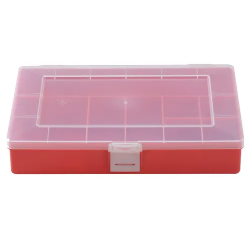 PROFI Sortimentskasten PP rot 8 Fächer NEU Sortimentskiste Kleinteilemagazin Box