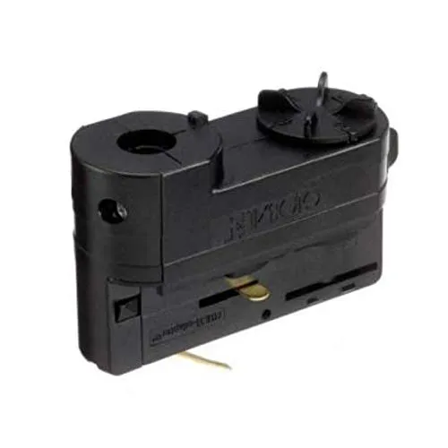 Adapter XTSA 68 | Nordic Global Trac 3 Phasen universal Adapter für Stromschienen - Multiadapter | Grau/Schwarz/Weiß (Schwarz)