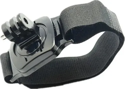 Lipa Armband action kamera -Rotationshaken-Schnallenhalterung + Handgelenkband/Armband für GoPro / DJI OSMO & ActionCam - Schwarz