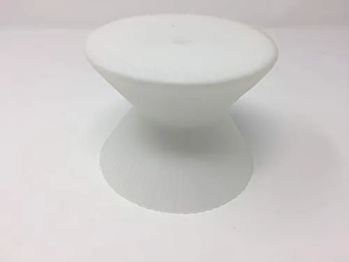Glas Lampenschirm Ersatzglas Öffnung Loch 10mm Lochmaß Fassung G4 Lampenglas weiß matt opal