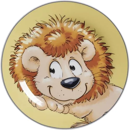 Ritzenhoff & Breker Happy Zoo Leo Teller 19 cm in gelb von Ritzenhoff & Breker