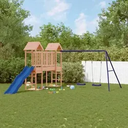 vidaXL Spielturm Massivholz Douglasie