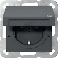 Gira Steckdosen Schwarz von Gira