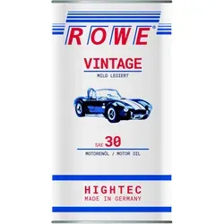 ROWE HIGHTEC VINTAGE SAE 30 Motoröl 5l von Rowe