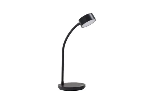 Lindby Schreibtischlampe Maori, LED, Schwarz - Moderne Schreibtischlampe mit flexiblem Arm und Farbwechsel-Funktion für warmes oder Tageslicht. Ideal für individuelles Arbeiten und einfach per USB aufladbar.