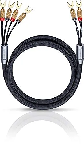 Oehlbach Speaker Cable XXL Fusion Four350 3,50m - Hochwertiges Lautsprecherkabel mit 3,50 m Länge, ideal für exzellente Klangqualität und optimale Signalübertragung in Ihrem Home-Entertainment-System.