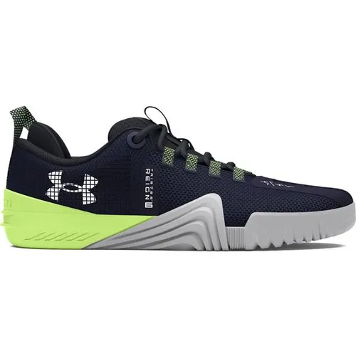 Under Armour Herren Trainingsschuhe TriBase Reign 6 - Midnight Navy 44.5 - Herren-Hallenschuhe mit innovativer TriBase-Technologie für maximale Stabilität und Flexibilität während des Trainings.