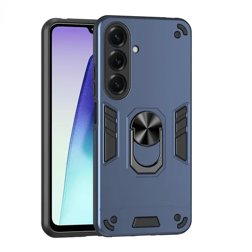 Handy Hülle Magnet Ring für Samsung Galaxy S26 Plus Stoßfest Kamera Schutz Blau