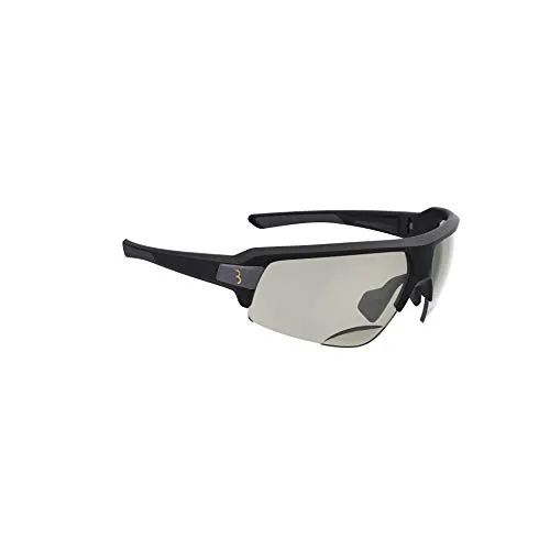 BBB Cycling Sportbrille Impress Reader PH mit Leseteil - Sportbrille für weitsichtige Radfahrer mit photochromatischen Gläsern, die sich an Lichtverhältnisse anpassen. 100% UV-Schutz und perfekte Passform für alle Outdoor-Aktivitäten.