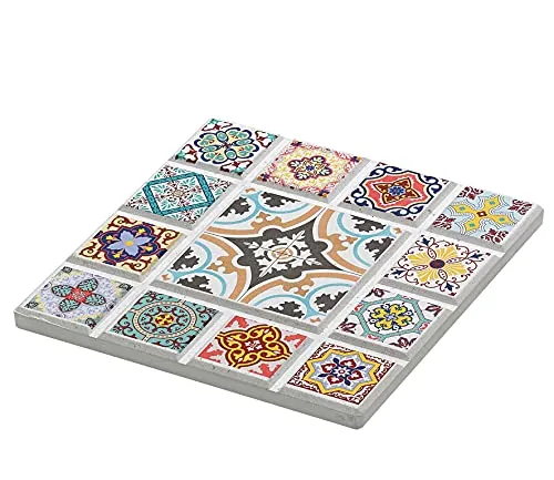 Zassenhaus Untersetzer 11x11cm in weiß von Zassenhaus