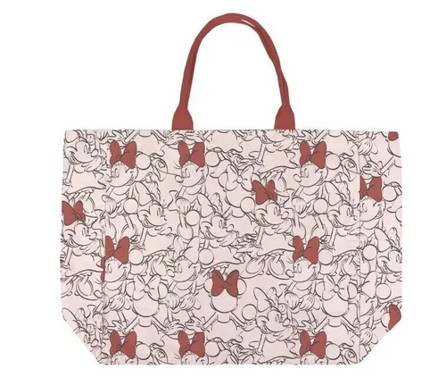 coole Minnie Maus Handtasche Einkaufstasche Shopping Bag - Disney 48x44cm