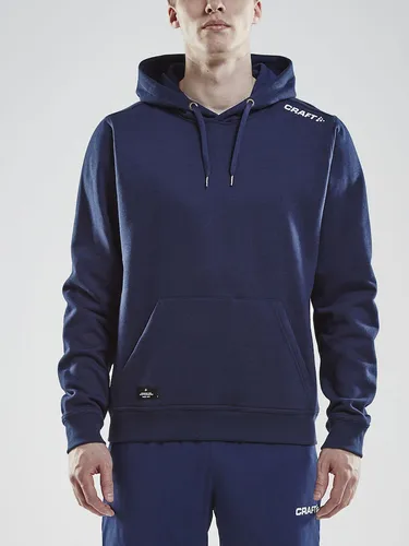 Craft Community Hoodie für Herren - Größe 3XL - Navy - Kapuzenpullover für Herren aus Mikrofaser-Baumwolle-Mix, sportlicher Look mit Kängurutasche und elastischen Bündchen, ideal für Branding mit Logos.