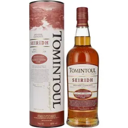Tomintoul I Single Malt Scotch Whisky I Seiridh Limited Edition - Whisky, gereift in Oloroso-Sherryfässern für intensiven, fruchtigen Geschmack. Ideal für Cocktails oder pur, perfekt als Geschenk.