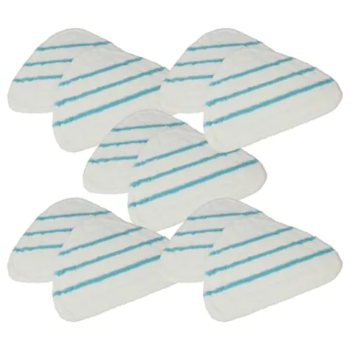 vhbw 10x Wischbezug kompatibel mit Clean Maxx Dampfreiniger, Dampfmop