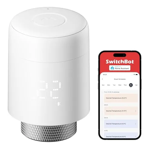 SwitchBot Smart Heizkörperthermostat mit App-Steuerung
