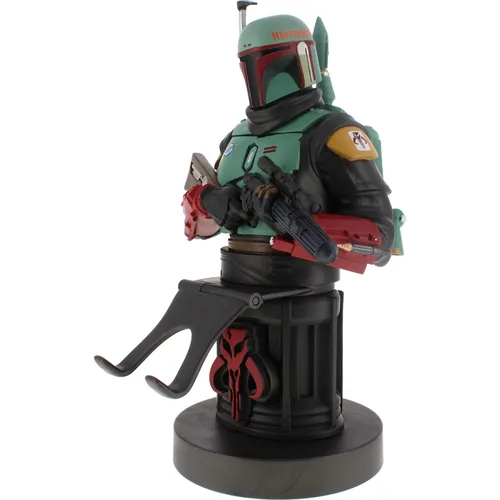 The Mandalorian: Boba Fett - Gaming Zubehör für Fans - Offiziell lizenziertes Boba Fett Zubehör, das als Ständer für Controller und Smartphones dient. Ideal für Gamer und Boba Fett Fans, ca. 21 cm hoch.