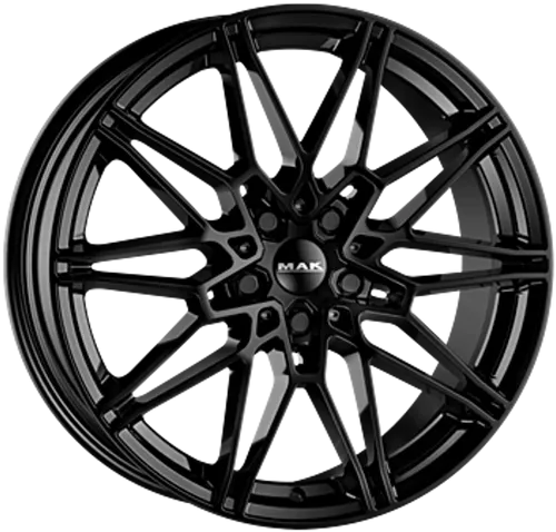 Mak Koenig Gloss Black 7.5x17 ET52 Alufelge schwarz