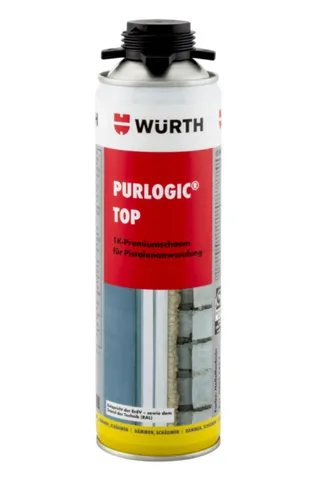 Würth 1K-Pistolenschaum PURLOGIC® Top betongrau