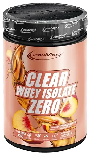 IronMaxx® Nutrition Clear Whey Isolate Zero Peach-Ice Tea