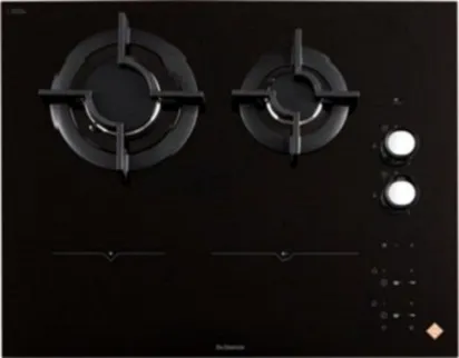 De Dietrich DPI7602BM Induktions- und Gas-Kochfeld – 65 cm – 4 Zonen