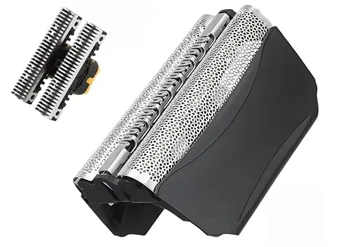 Wechselklingen mit Messer und Rasierklinge 51B kompatibel mit Braun 530 540 550 8795 8581 8583 8585 8588 8590 8781 8783