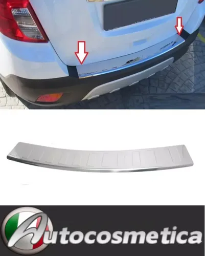 OMAC Ladekantenschutz für Opel Mokka Mokka X bis 2020 - Abdeckblenden aus rostfreiem Edelstahl, bieten perfekten Schutz vor Kratzern und sind einfach zu installieren - ideal für Ihr Fahrzeug!