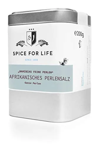Spice for Life Afrikanisches Perlensalz grob aus Namibia 200g
