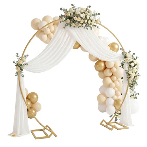 Goldener Luftballon Bogen für Hochzeiten und Feiern in gold von Relaxdays