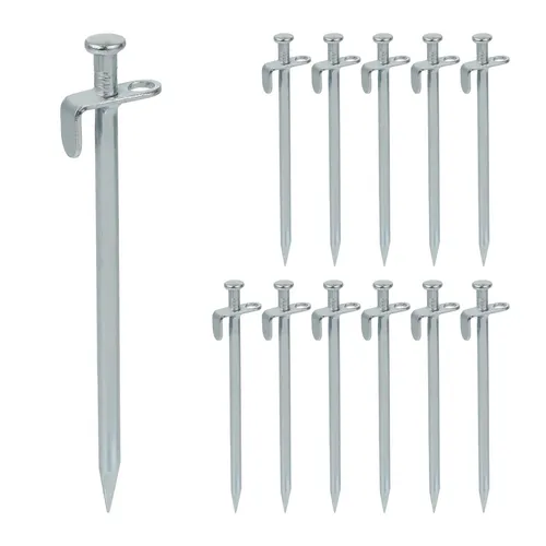 Felsbodenheringe Felsbodenanker Erdanker Zeltanker Campingheringe 12 Stück