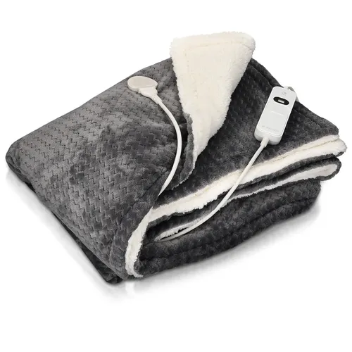 Navaris XXL Elektrische Wärme Heizdecke 180x130cm