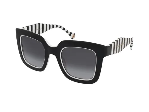 Carolina Herrera HER 0087/S 80S BLACK WHITE 50/25/145 Damen Sonnenbrillen