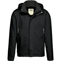 HAKRO Regenjacke Connecticut 862, schwarz, 3XL - Funktionsjacke für Herren, wasser- und winddicht mit TRIACTIVE PRO-Technologie, ideal für jedes Wetter und hohe Bewegungsfreiheit.