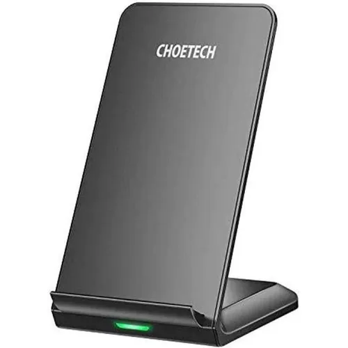 Choetech 10W Schnelles drahtloses Ladegerät T524 S - Wireless Charger für schnelles und kabelloses Laden, kompaktes Design ideal für Zuhause oder im Büro.