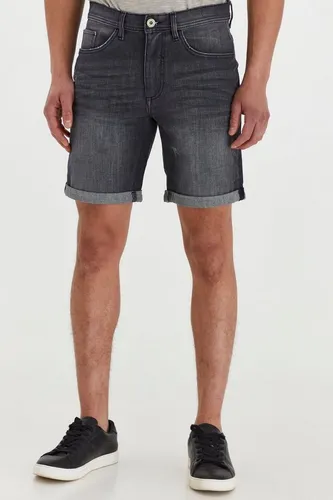 Blend Jeansshorts BHLuke - Stilvolle 5-Pocket-Jeansshorts in Grau XXL - Bequeme Jeansshorts aus 98% Baumwolle und 2% Elasthan, ideal für warme Tage. Mit Umschlagbund und praktischen Eingrifftaschen für einen lässigen Look.