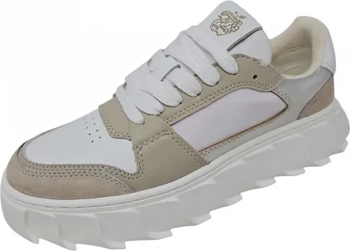 Apple of Eden Damen Sneaker London Beige - Größe 39 - Damen-Sneaker in trendigem Beige, ideal für jeden Anlass und mit hohem Tragekomfort.