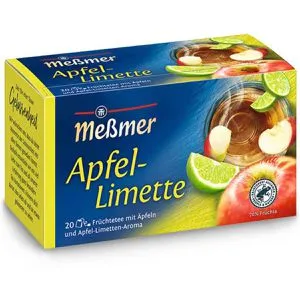 Meßmer Tee Apfel-Limette, 20 Teebeutel, 50g