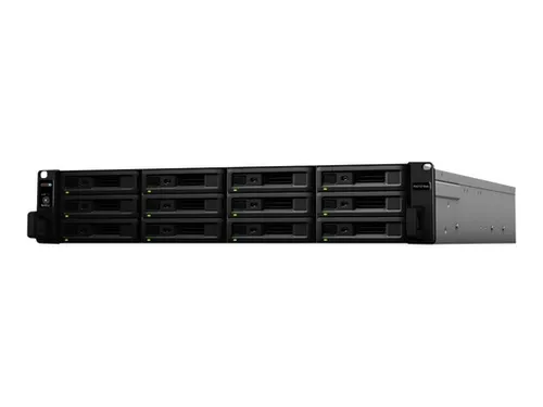 Synology RXD1219SAS - Erweiterungseinheit mit 12 Einschüben, 2HE für maximale Speichererweiterung und optimale Datenverwaltung