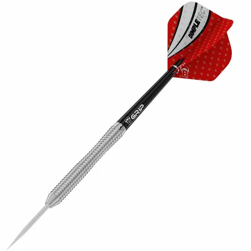 BULL'S Dartpfeil Dot D2 - 90% Tungsten Darts-Set für Profis - Hochwertige 22g Dartpfeile aus 90% Tungsten, ideal für Dartsportler. Perfekte Balance und präzise Flugbahn für ein optimales Spielerlebnis. Für den Einsatz auf geeigneten Dartboards.