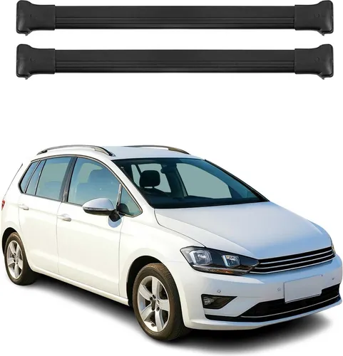 OMAC Dachträger Gepäckträger für VW Golf Variant 2012-2019 - Dachgepäckträger aus leichtem Aluminium, wasserbeständig und abnehmbar, ideal für Fahrrad- und Skiträger. Perfekt für Ihre Reisebedürfnisse!