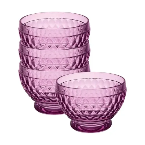 Villeroy & Boch Boston Dessertschale 4er Set in rot von Villeroy & Boch