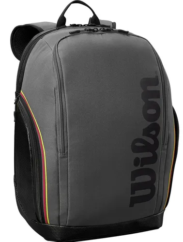 Wilson Rucksack Red Padel orange|rot - Sportlich und Praktisch - Sportlicher Rucksack in Rot für Padel, One Size, ideal für den täglichen Einsatz und die Aufbewahrung deiner Sportausrüstung.