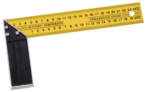 KS Tools 300.0220 Schreinerwinkel mit Stahlzunge, 250mm