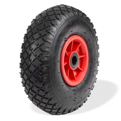 Dema Sackkarrenrad 3.00-4 Luftreifen 260x85 mm Sackkarrenreifen Schubkarren Reifen 21316