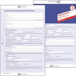 Avery Zweckform 2877 Arbeitsvertrag A4 hoch