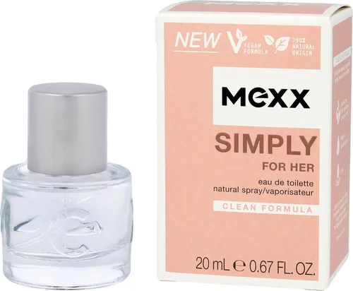 Mexx Simply Eau de Toilette für Damen 20 ml