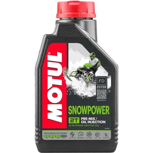 Motul 101020 Motoröl Snowpower 2T, 1 L